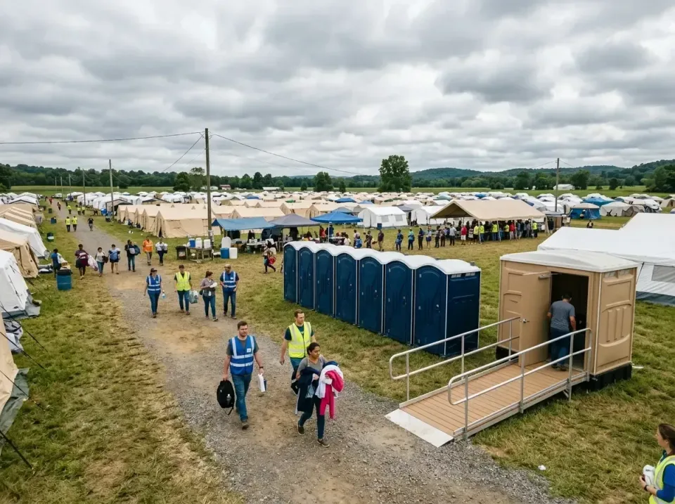 disaster-relief-camp-restrooms-010 — frequently asked questions, Dumpster & Portable Bathrooms Rental in Franklin Park, IL